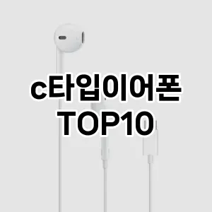 c타입이어폰 추천 가성비 TOP10